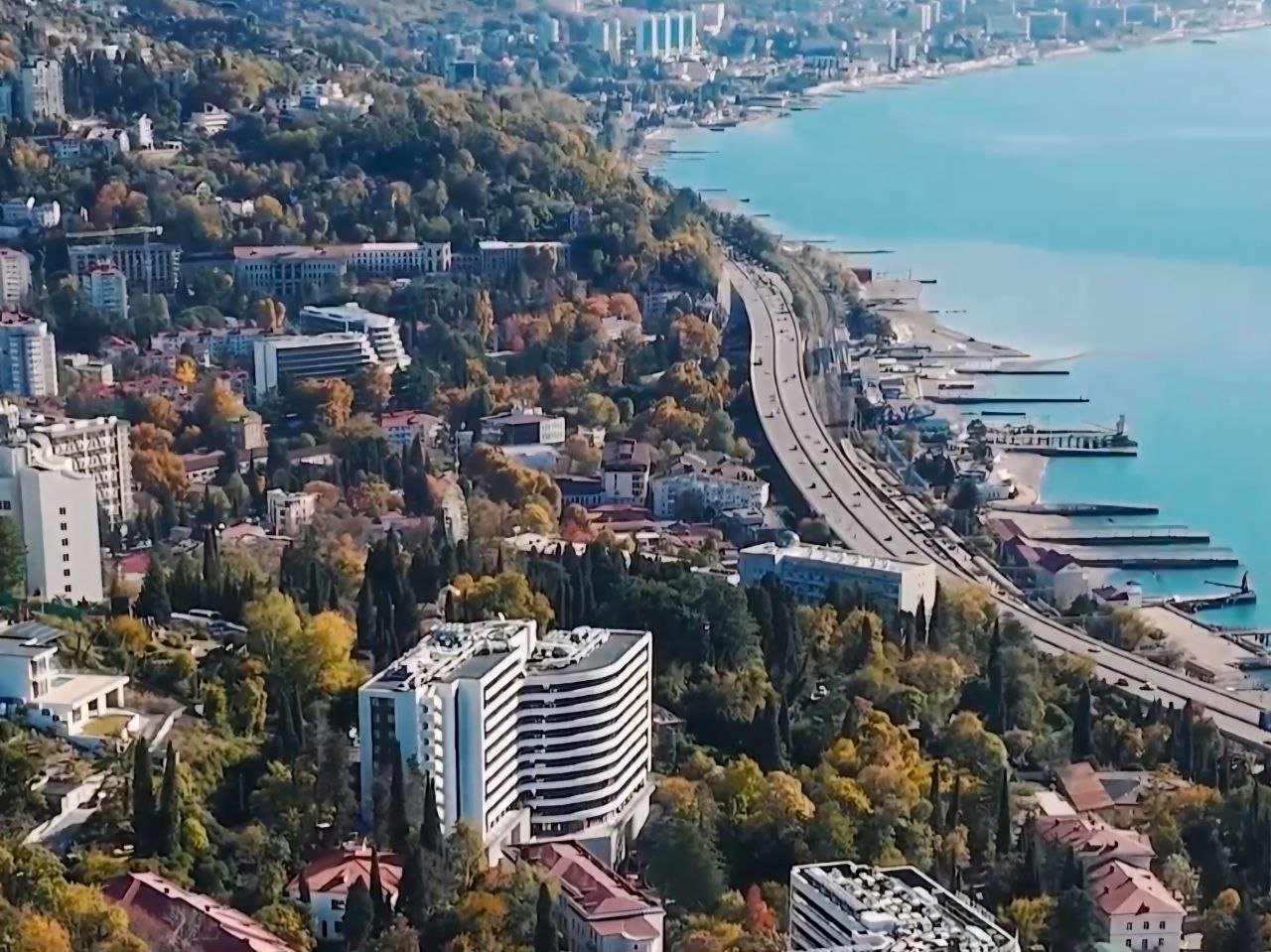 панорама Хоста Сочи